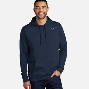 Nike Men's Sportswear Club Pullover Hoodie CJ1611-419 Blue Size XXL